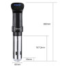 BALASHOV 1800W Immersionszirkulator: Präzises Sous-Vide-Garen